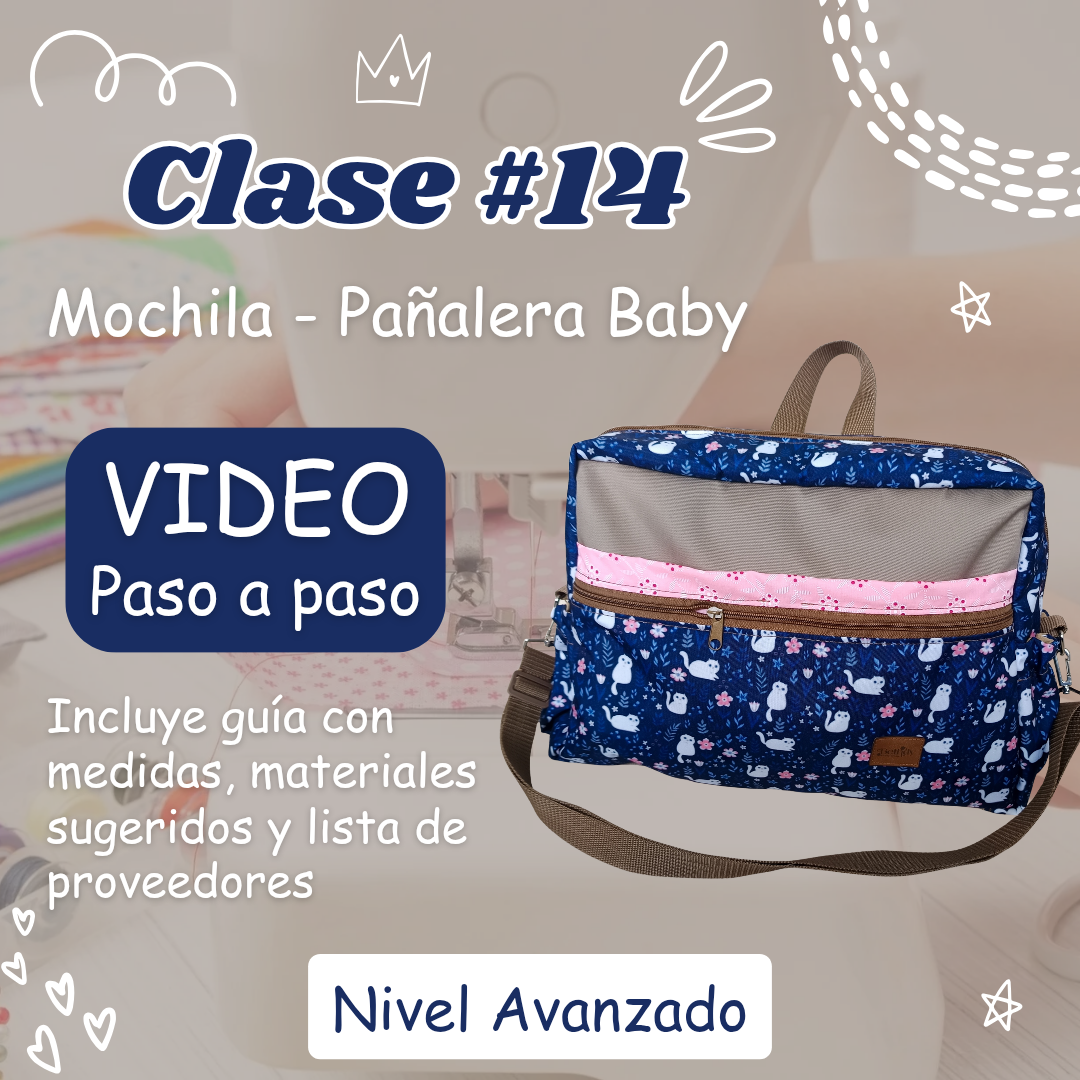 Clase 14: Mochila - Pañalera