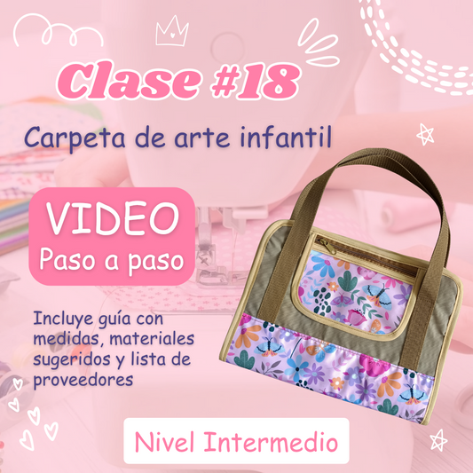 Clase 18: Carpeta de arte infantil