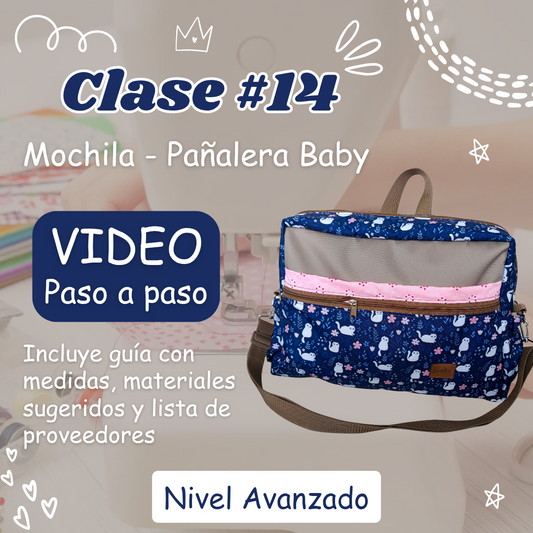 Clase 14: Mochila - Pañalera